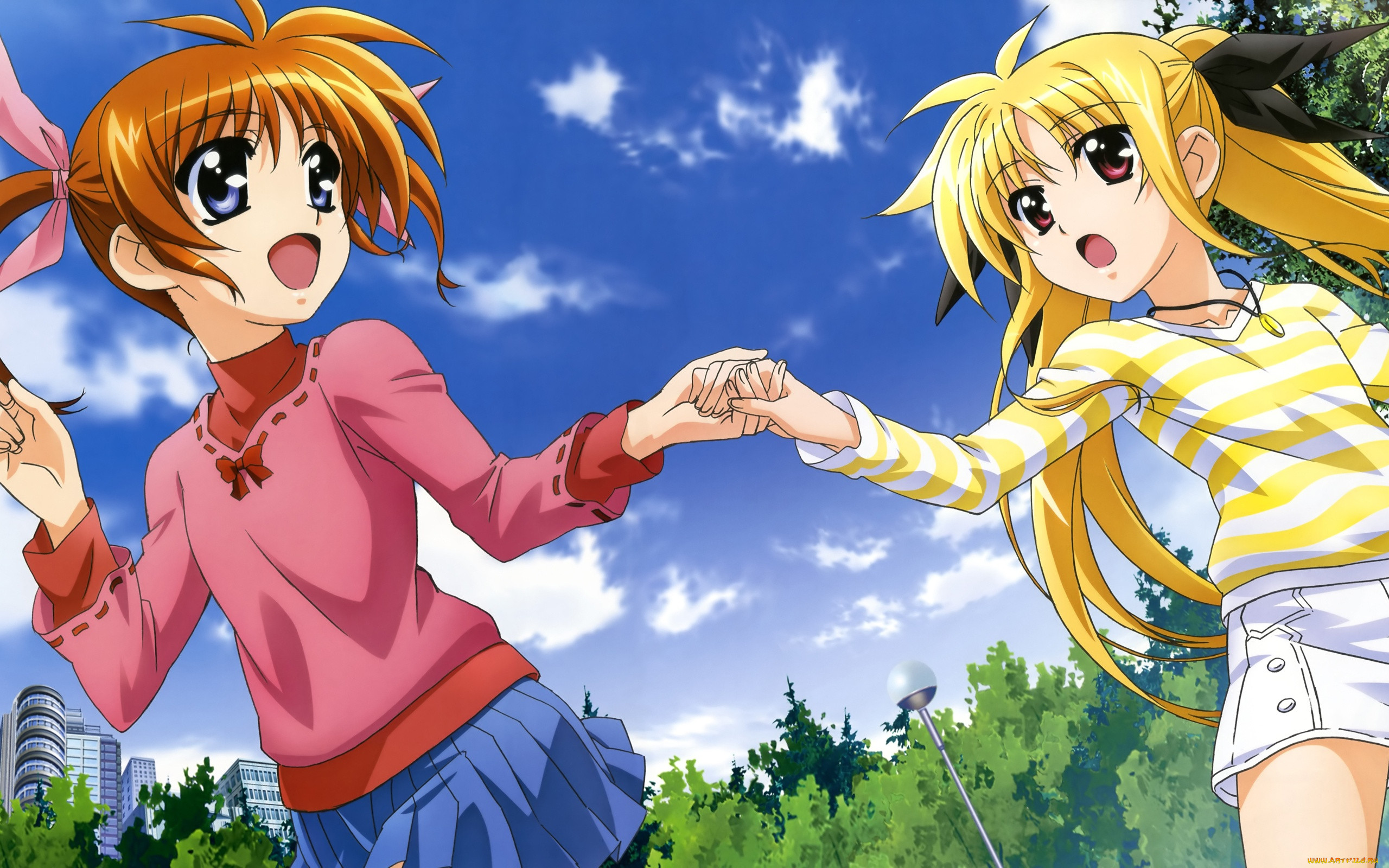 , mahou, shoujo, lyrical, nanoha, 